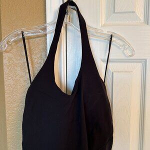 Lululemon Halter Sports Bra - Black - Size 6 (No Size Tag but Measures)